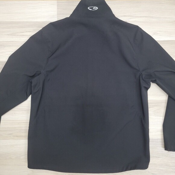 CHAMPION Mens Black Full Zip Venture Dry Jacket Size Large - Picture 7 of 7